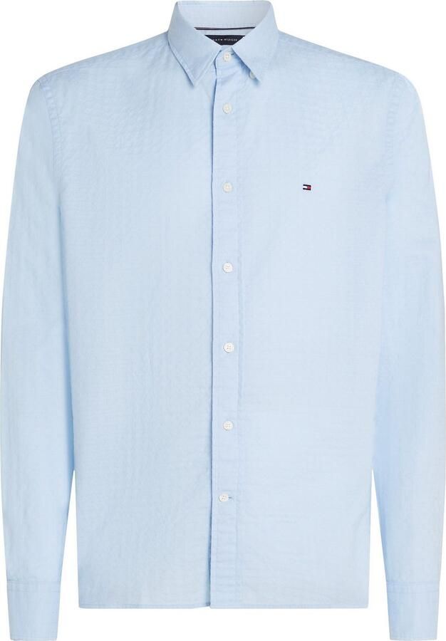 Tommy Hilfiger Overhemd met lange mouwen DOBBY STRUCTURE RF SHIRT - Foto 6