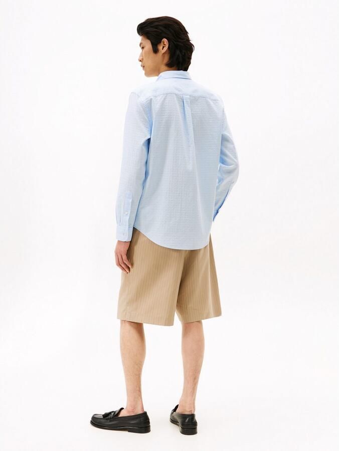 Tommy Hilfiger Overhemd met lange mouwen DOBBY STRUCTURE RF SHIRT - Foto 4