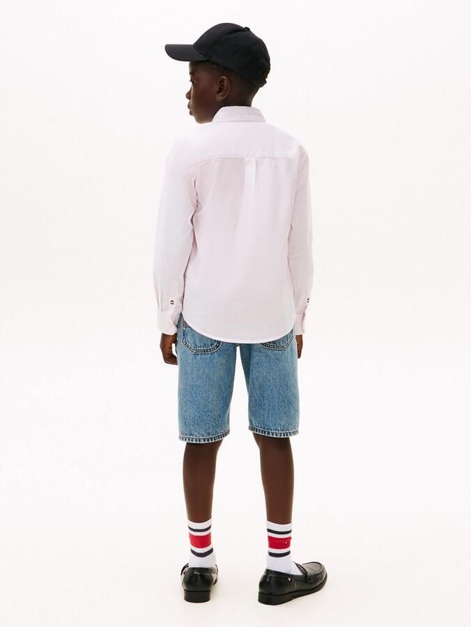 Tommy Hilfiger Overhemd met lange mouwen FLAG OXFORD SHIRT LS - Foto 6