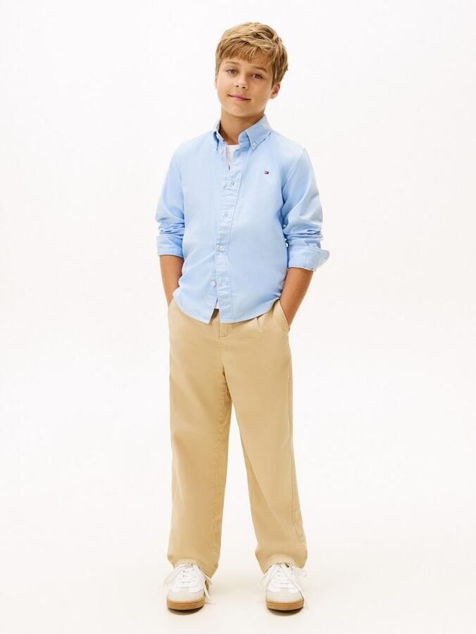 Tommy Hilfiger Overhemd met lange mouwen FLAG OXFORD SHIRT LS - Foto 5