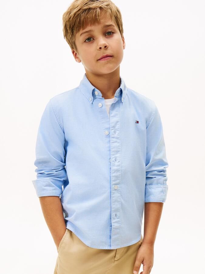 Tommy Hilfiger Overhemd met lange mouwen FLAG OXFORD SHIRT LS - Foto 3