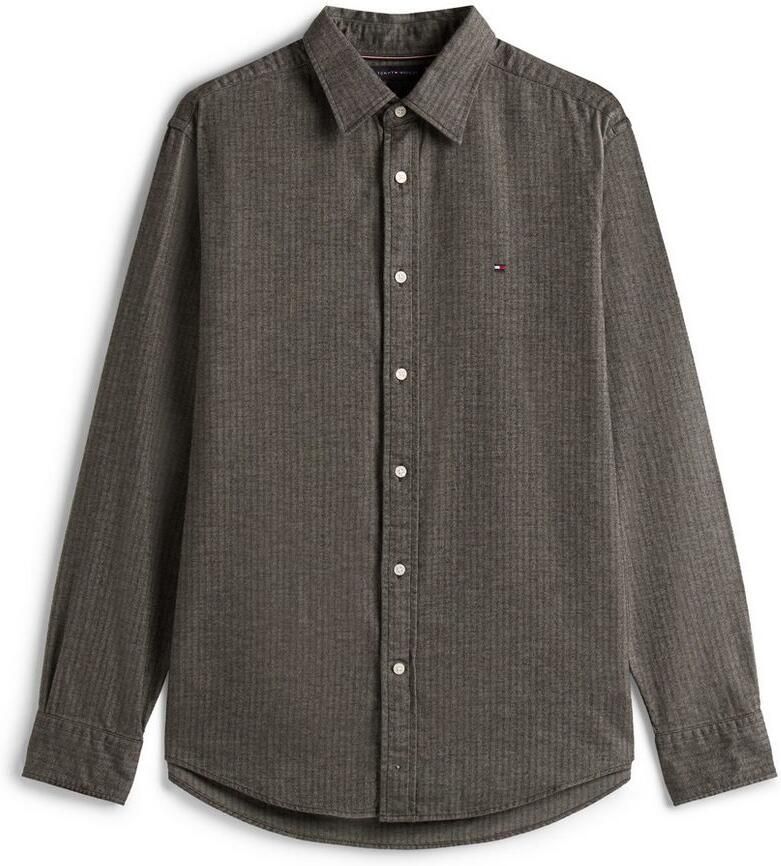 Tommy Hilfiger Overhemd met lange mouwen FLANNEL HERRINGBONE SHIRT