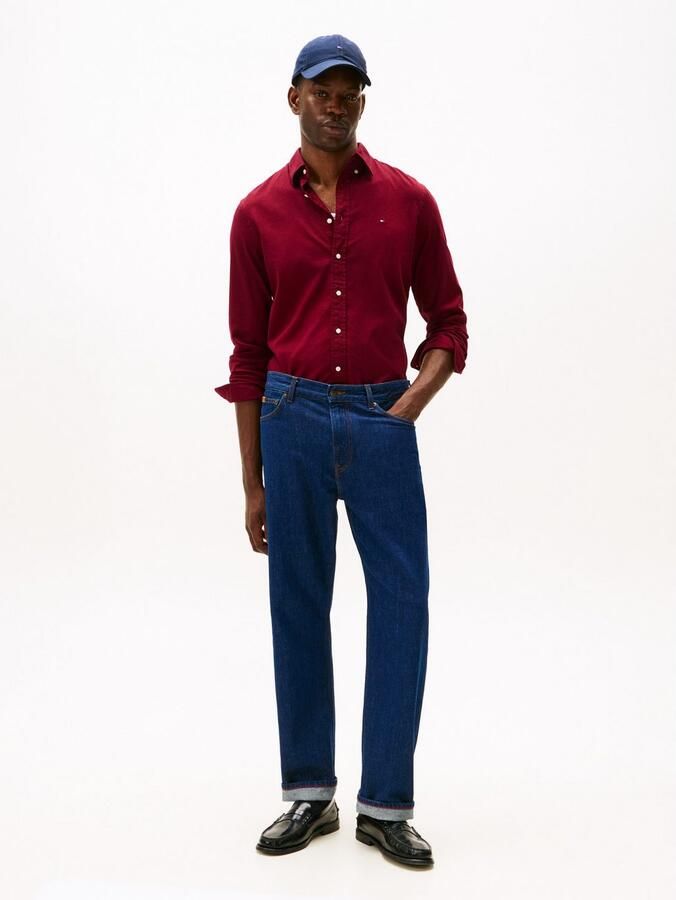 Tommy Hilfiger Overhemd met lange mouwen FLEX FLANNEL SOLID SHIRT - Foto 2