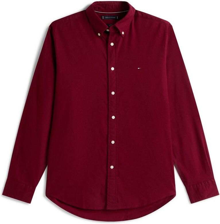 Tommy Hilfiger Overhemd met lange mouwen FLEX FLANNEL SOLID SHIRT - Foto 4