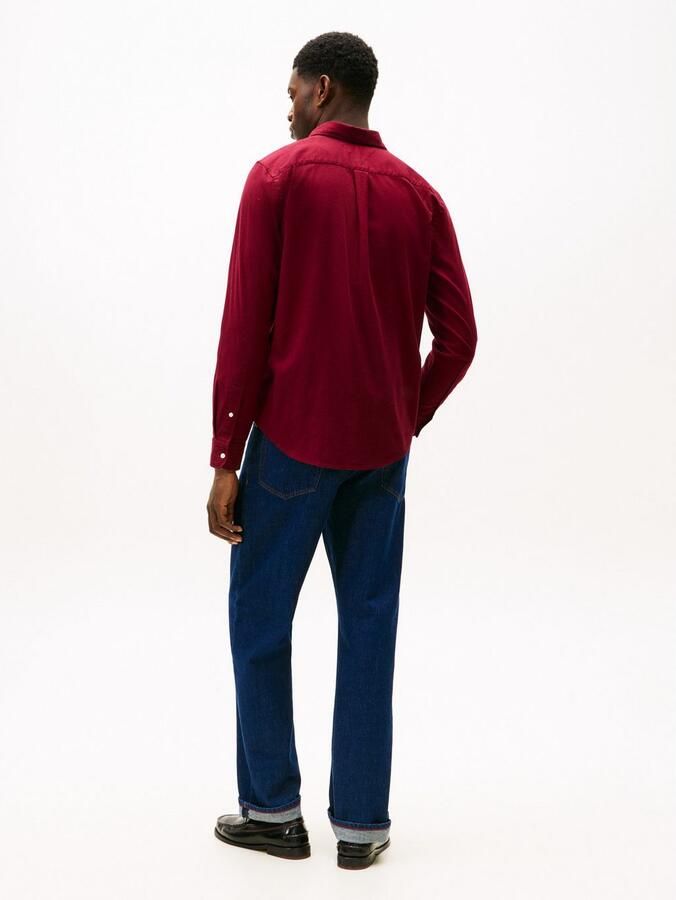 Tommy Hilfiger Overhemd met lange mouwen FLEX FLANNEL SOLID SHIRT - Foto 3