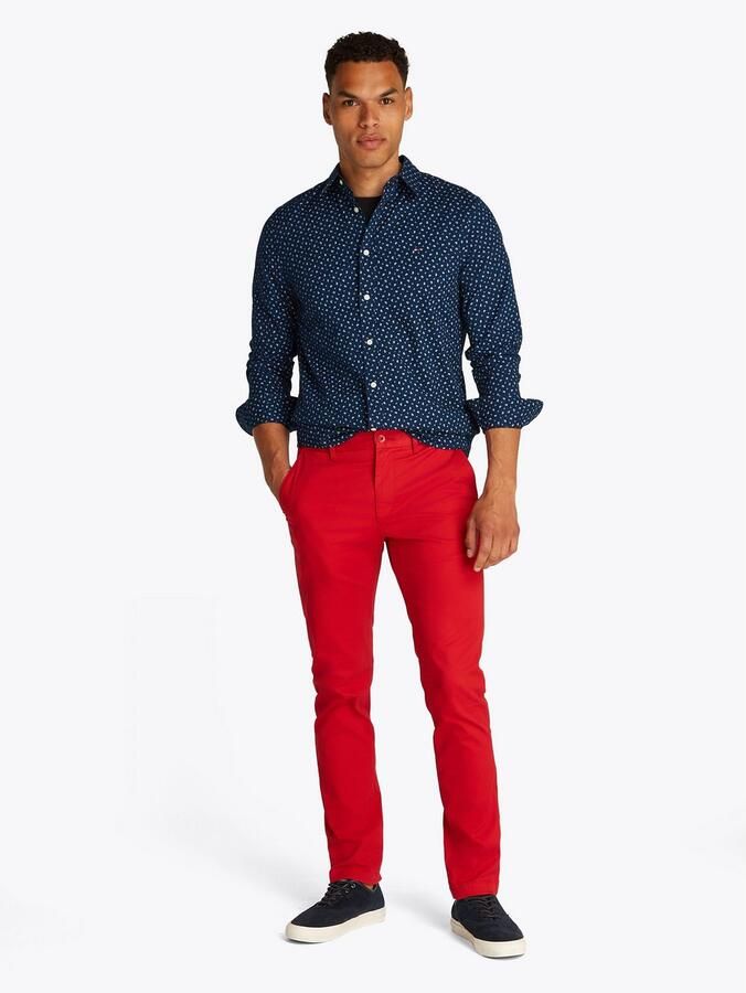 Tommy Hilfiger Overhemd met lange mouwen FLEX POPLIN AOP SF SHIRT - Foto 2