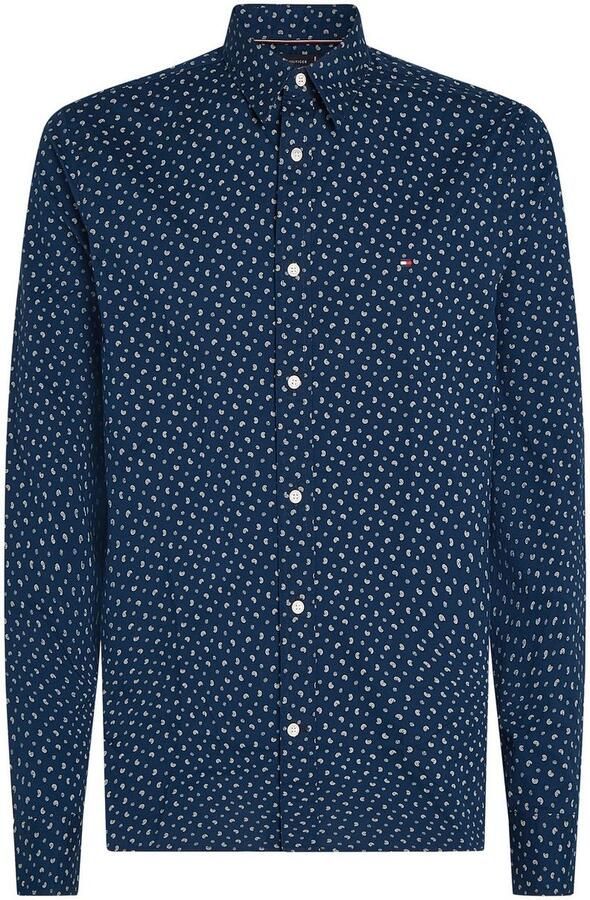Tommy Hilfiger Overhemd met lange mouwen FLEX POPLIN AOP SF SHIRT - Foto 4