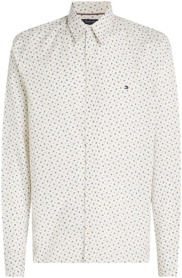 Tommy Hilfiger Overhemd met lange mouwen FLEX POPLIN AOP SF SHIRT - Foto 4