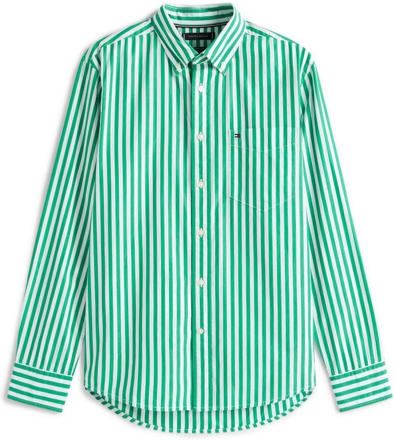 Tommy Hilfiger Overhemd met lange mouwen FLEX POPLIN BOLD STRIPE SHIRT