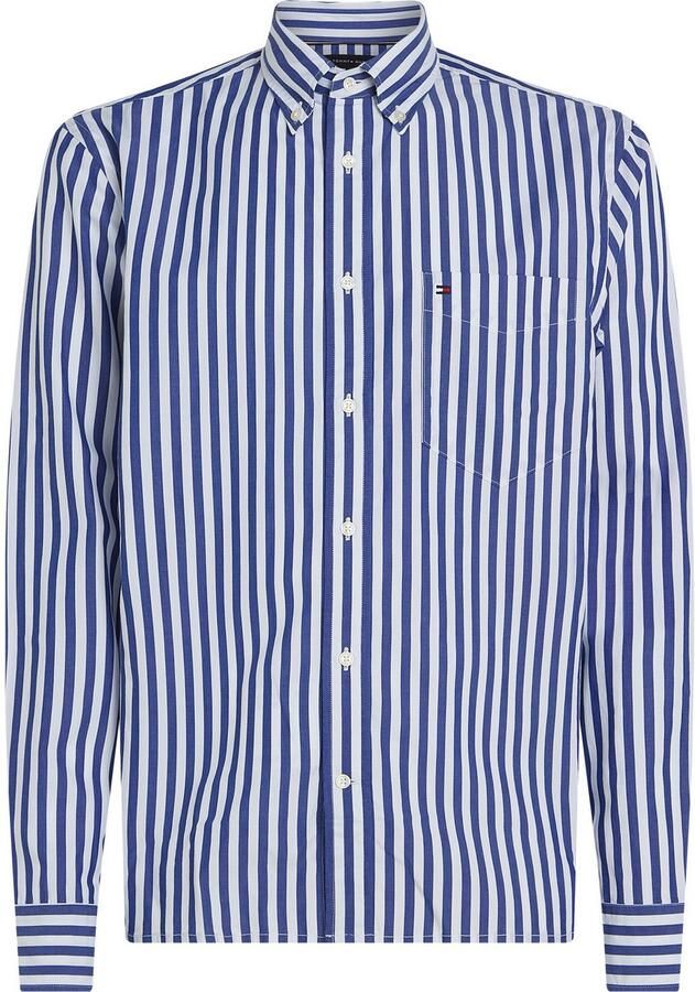 Tommy Hilfiger Overhemd met lange mouwen FLEX POPLIN BOLD STRIPE SHIRT - Foto 6