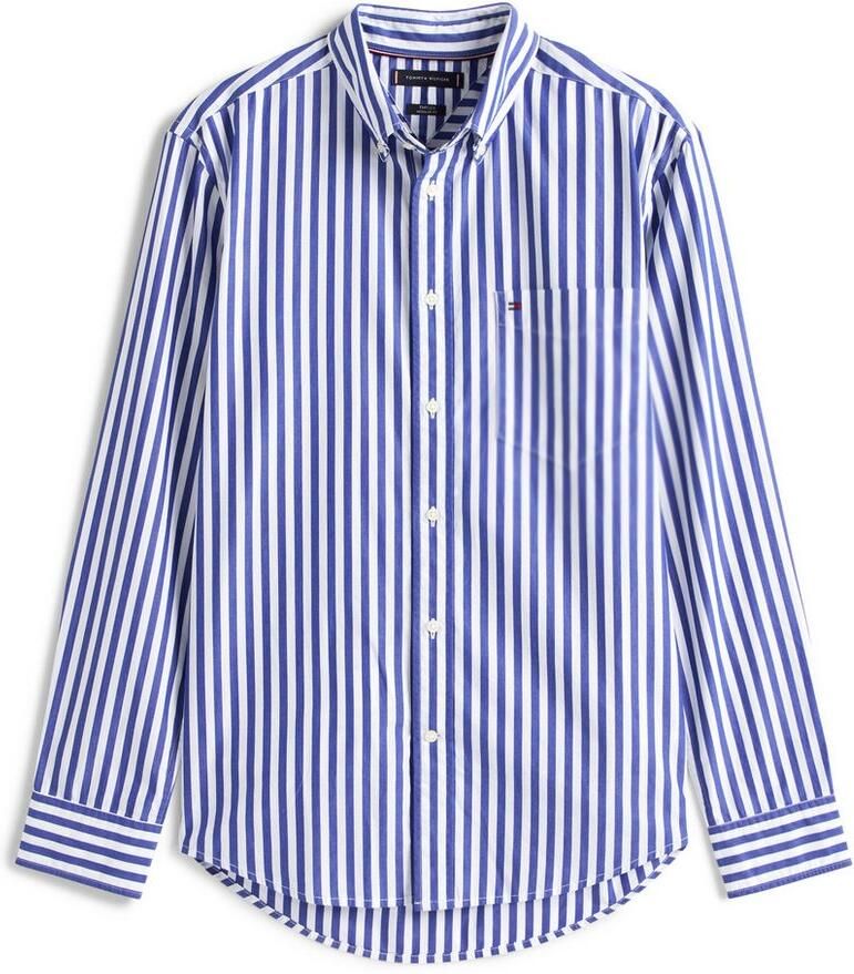 Tommy Hilfiger Overhemd met lange mouwen FLEX POPLIN BOLD STRIPE SHIRT