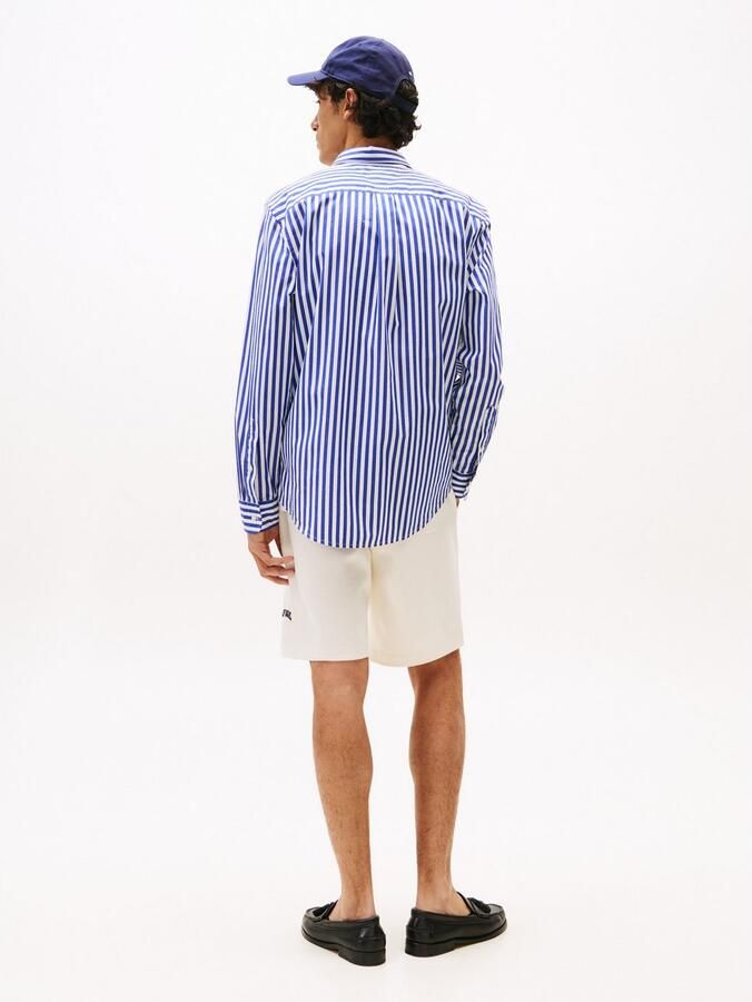 Tommy Hilfiger Overhemd met lange mouwen FLEX POPLIN BOLD STRIPE SHIRT - Foto 4