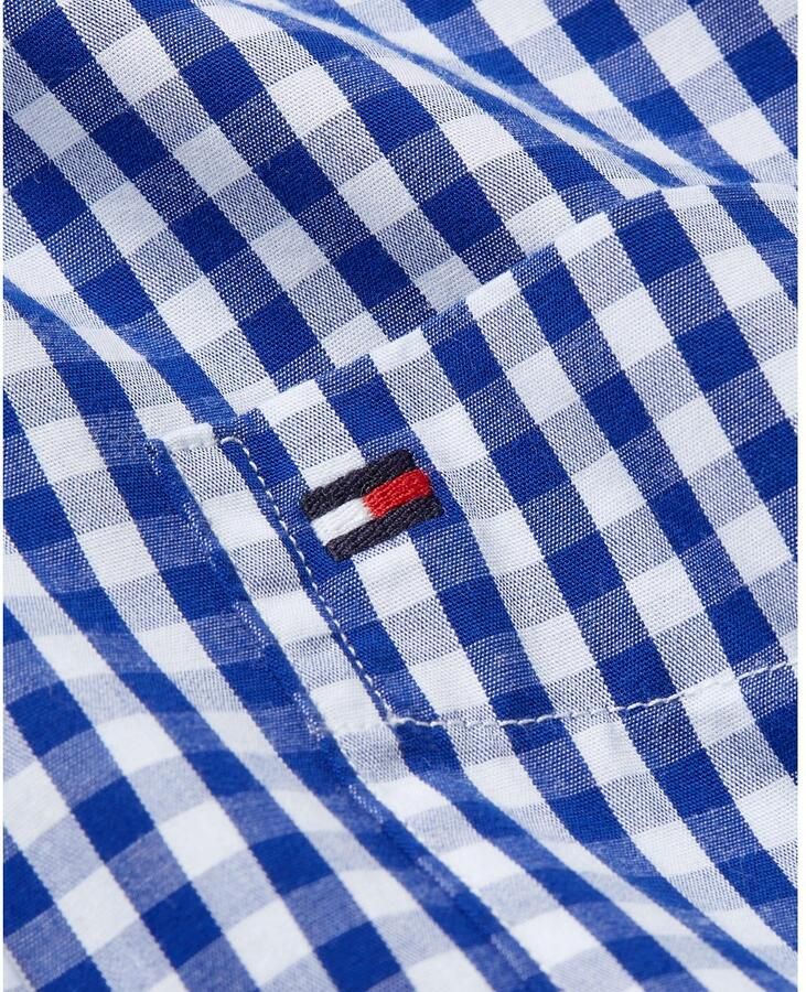 Tommy Hilfiger Overhemd met lange mouwen FLEX POPLIN GINGHAM SHIRT - Foto 2