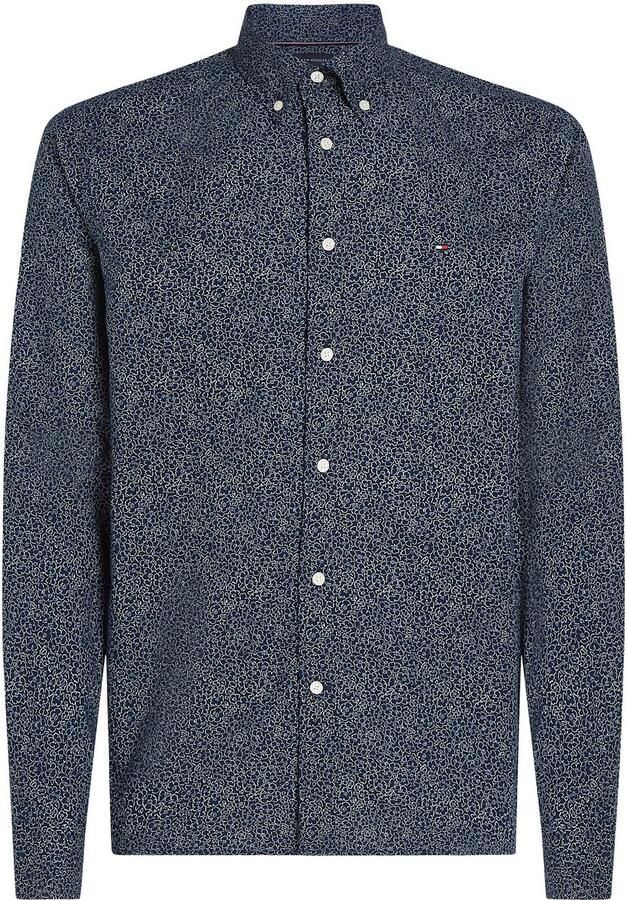 Tommy Hilfiger Regular fit vrijetijdsoverhemd met logostitching model 'POPLIN' - Foto 4