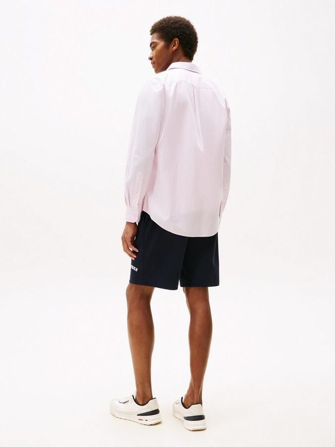 Tommy Hilfiger Overhemd met lange mouwen FLEX POPLIN MINI PRINT RF SHIRT - Foto 4