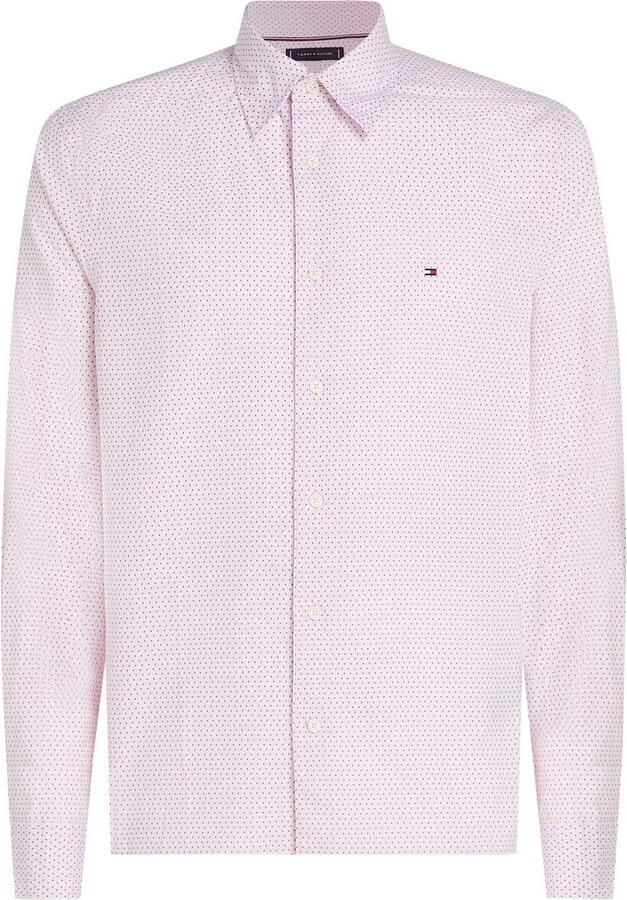 Tommy Hilfiger Overhemd met lange mouwen FLEX POPLIN MINI PRINT RF SHIRT - Foto 6