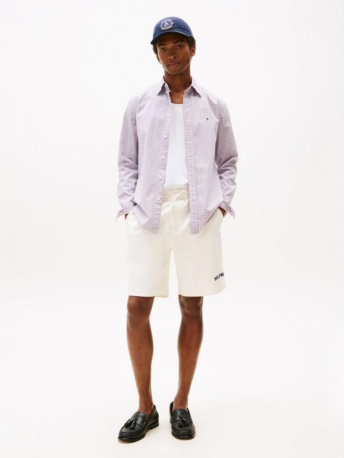 Tommy Hilfiger Overhemd met lange mouwen FLEX POPLIN SMALL TARTAN SHIRT regular fit kleinkariert button-down-kraag - Foto 3