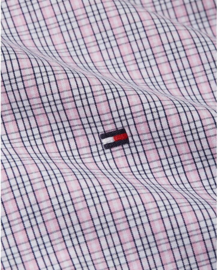 Tommy Hilfiger Overhemd met lange mouwen FLEX POPLIN SMALL TARTAN SHIRT regular fit kleinkariert button-down-kraag - Foto 2