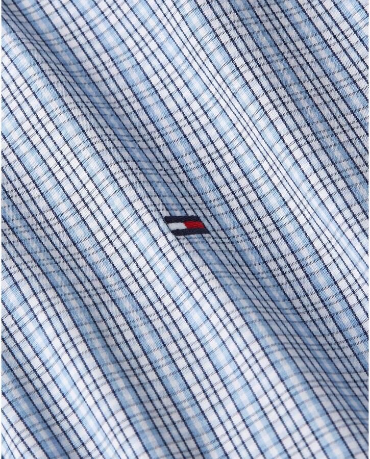 Tommy Hilfiger Overhemd met lange mouwen FLEX POPLIN SMALL TARTAN SHIRT regular fit kleinkariert button-down-kraag - Foto 2