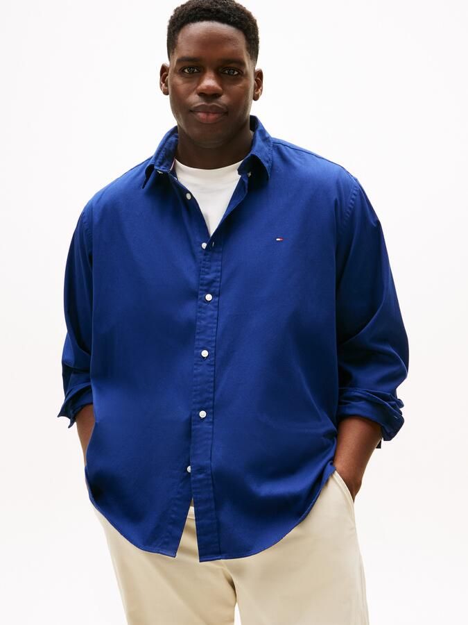 Tommy Hilfiger Overhemd met lange mouwen Grote maten button-down kraag - Foto 5