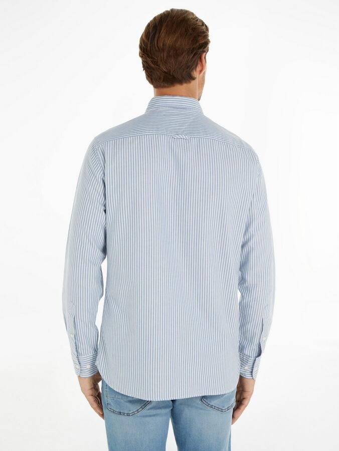 Tommy Hilfiger Regular fit vrijetijdsoverhemd met logostitching model 'OXFORD' - Foto 6