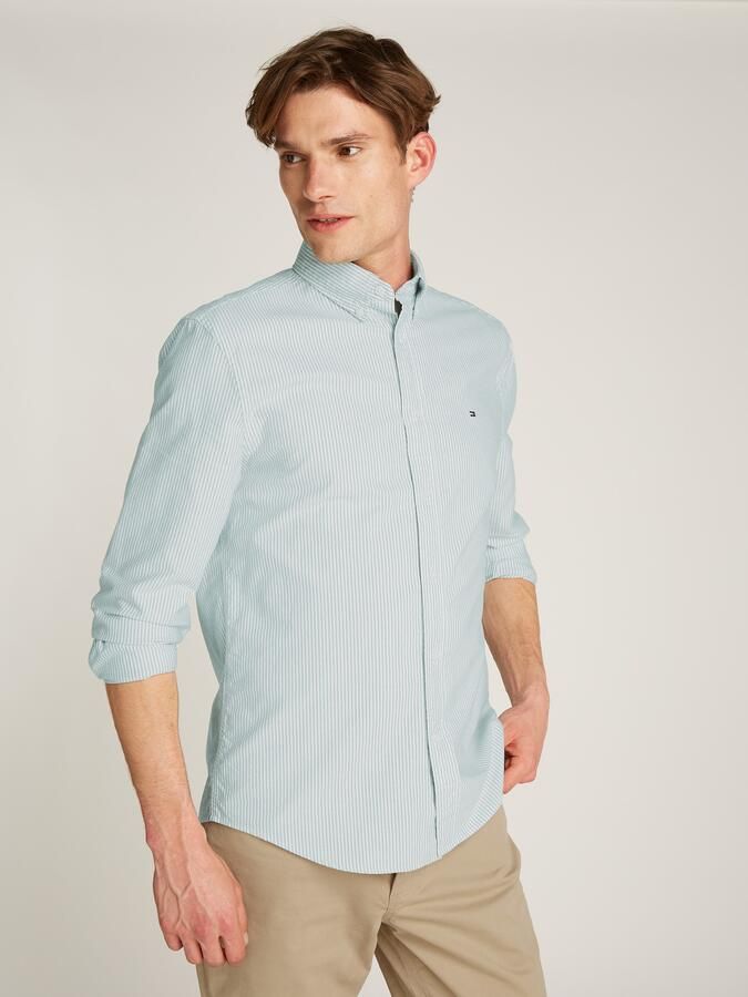 Tommy Hilfiger Overhemd met lange mouwen HERITAGE OXFORD STRIPE RF SHIRT - Foto 12