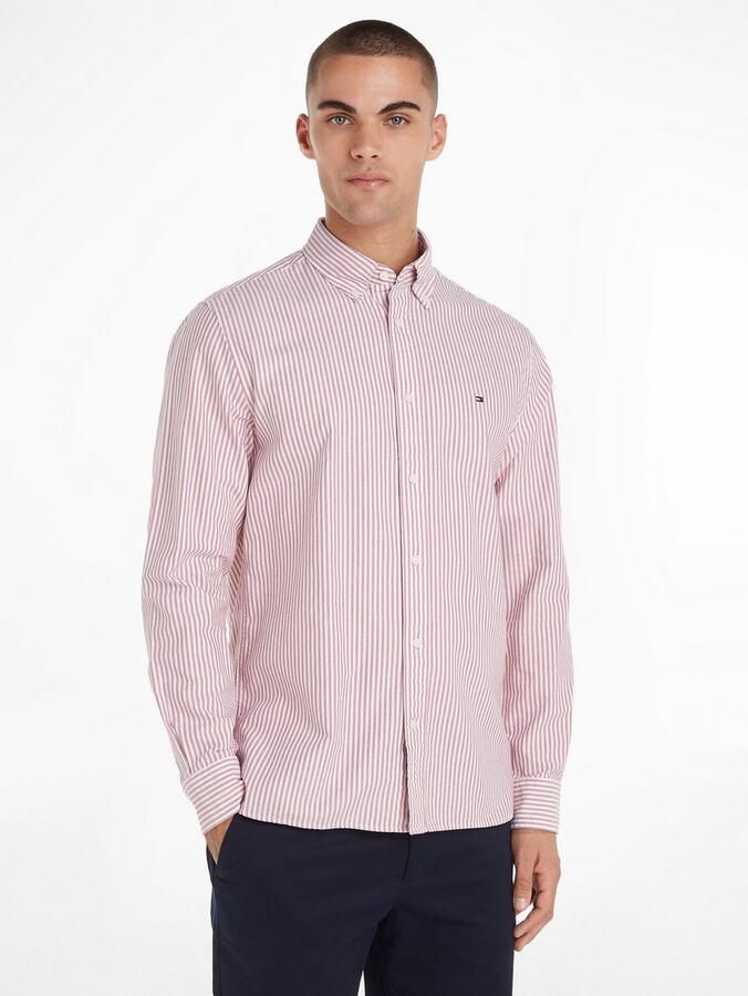Tommy Hilfiger Overhemd met lange mouwen HERITAGE OXFORD STRIPE RF SHIRT - Foto 5