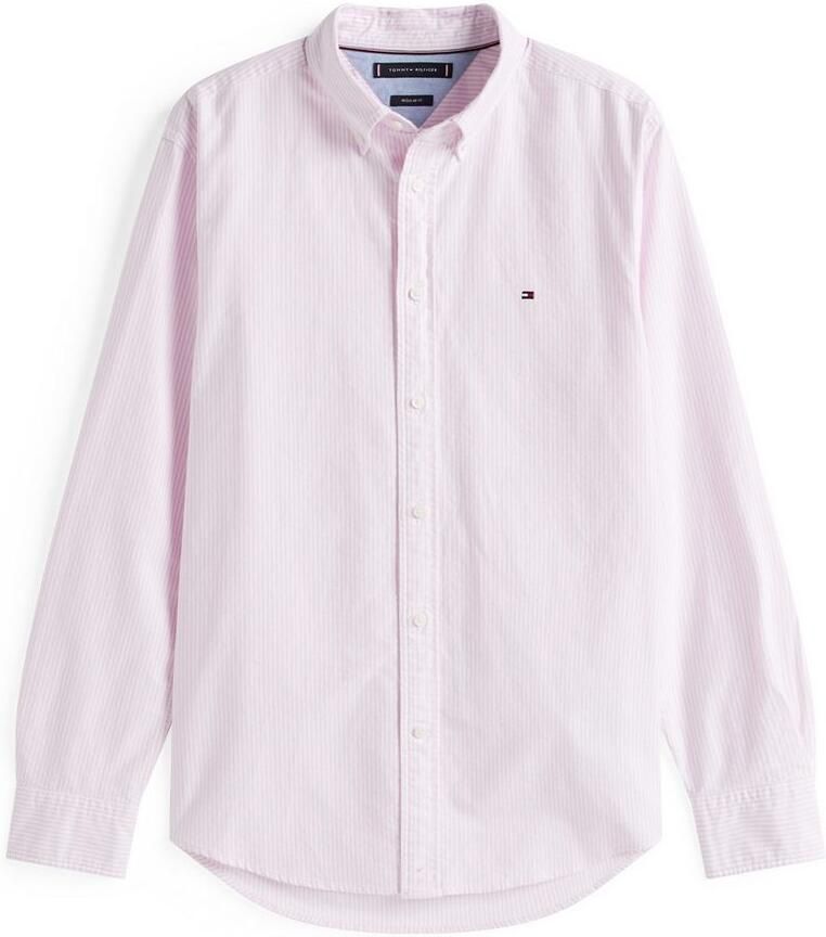 Tommy Hilfiger Overhemd met lange mouwen HERITAGE OXFORD STRIPE RF SHIRT - Foto 5