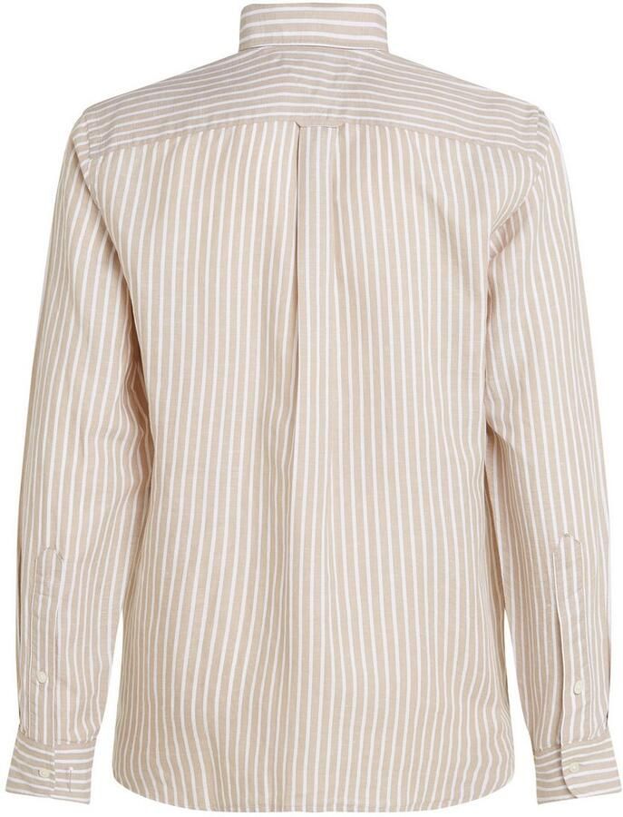 Tommy Hilfiger Overhemd met lange mouwen LINEN BLEND BOLD STRIPE - Foto 2