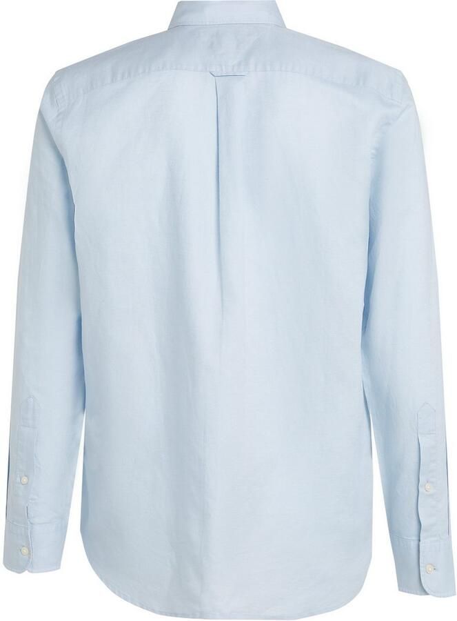 Tommy Hilfiger Overhemd met lange mouwen LINEN BLEND SOLID RF SHIRT - Foto 4