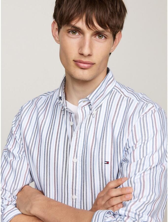 Tommy Hilfiger Regular fit vrijetijdsoverhemd met button-downkraag model 'OXFORD' - Foto 2