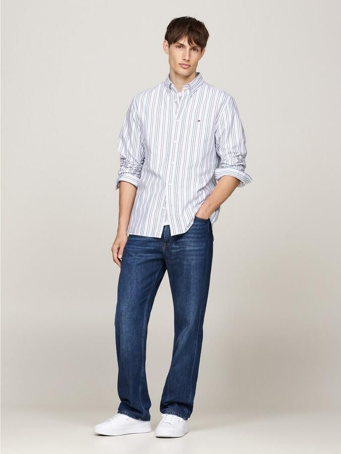Tommy Hilfiger Regular fit vrijetijdsoverhemd met button-downkraag model 'OXFORD' - Foto 3