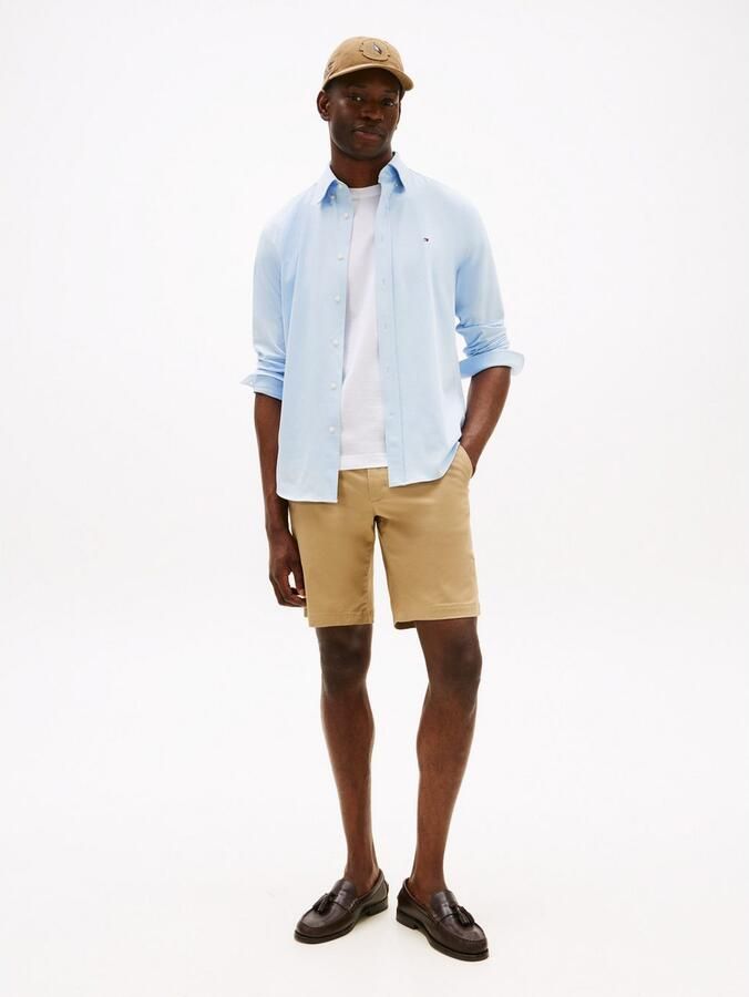 Tommy Hilfiger Overhemd met lange mouwen PERFOR CE KNIT SOLID LS SHIRT - Foto 3