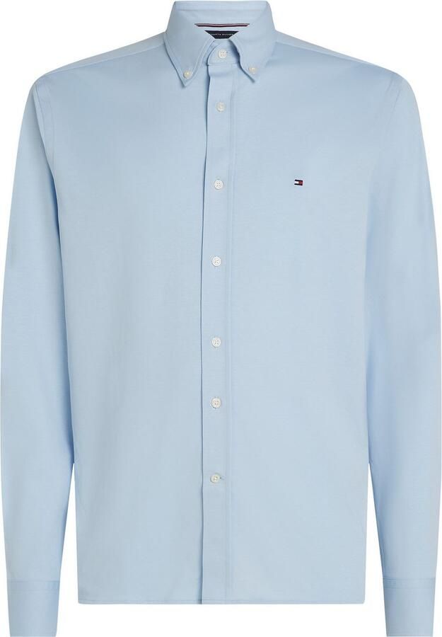 Tommy Hilfiger Overhemd met lange mouwen PERFOR CE KNIT SOLID LS SHIRT - Foto 6