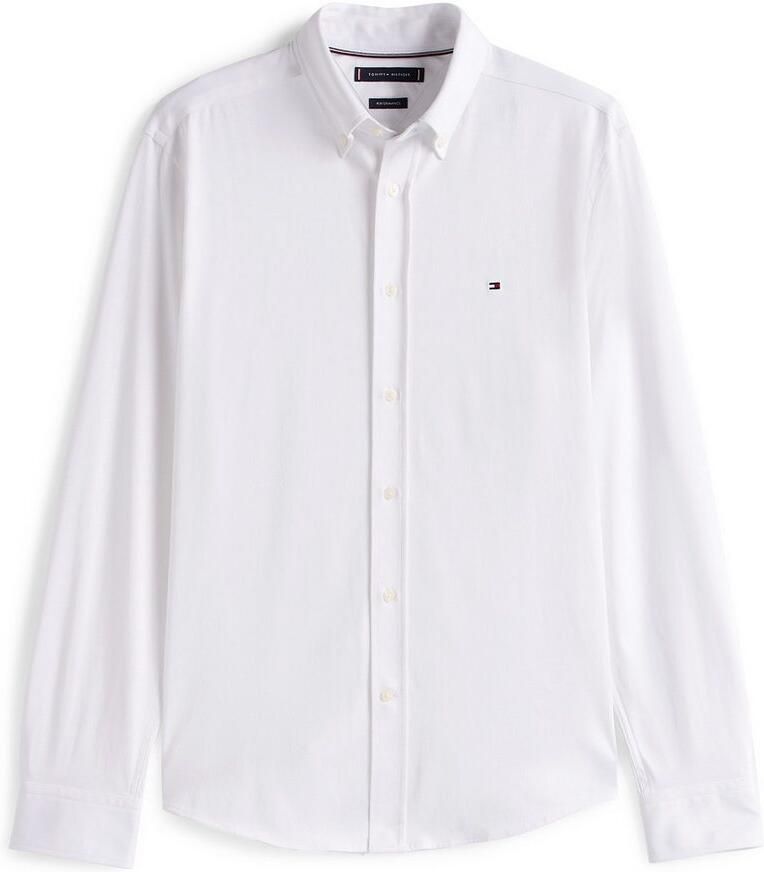 Tommy Hilfiger Overhemd met lange mouwen PERFORMANCE KNIT SOLID LS SHIRT - Foto 1
