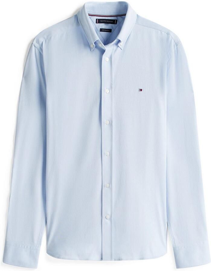 Tommy Hilfiger Overhemd met lange mouwen PERFOR CE KNIT SOLID LS SHIRT - Foto 2
