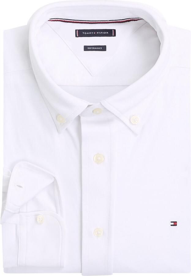 Tommy Hilfiger Overhemd met lange mouwen PERFORMANCE KNIT SOLID LS SHIRT - Foto 6