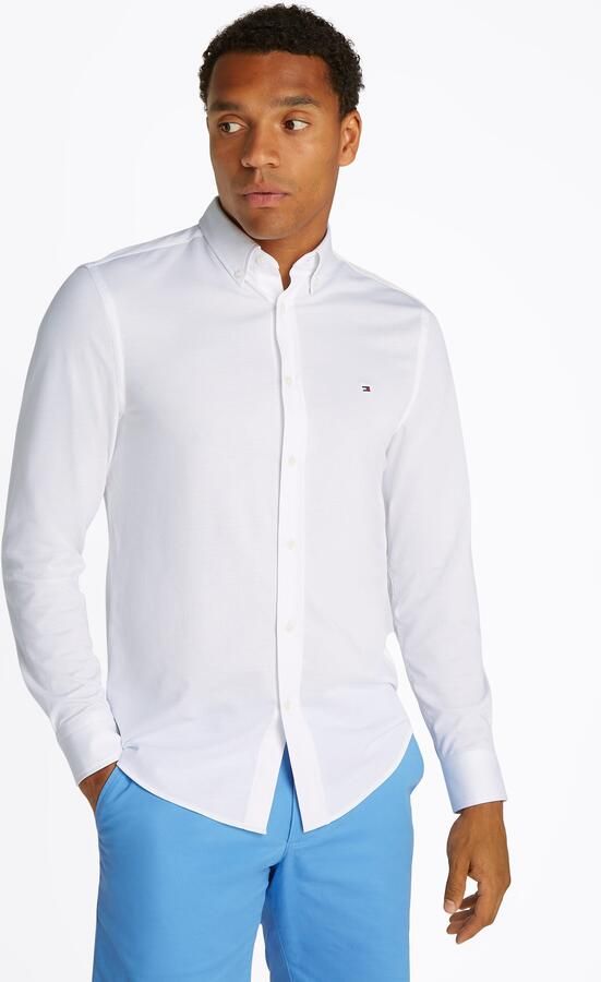 Tommy Hilfiger Overhemd met lange mouwen PERFOR CE TWO TONE SF SHIRT - Foto 6