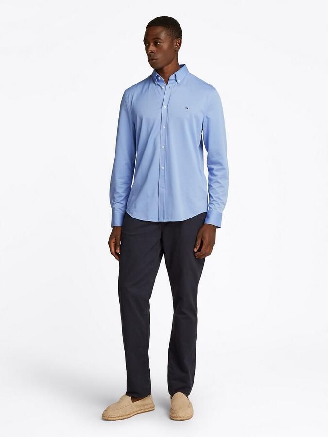 Tommy Hilfiger Overhemd met lange mouwen PERFOR CE TWO TONE SF SHIRT - Foto 2