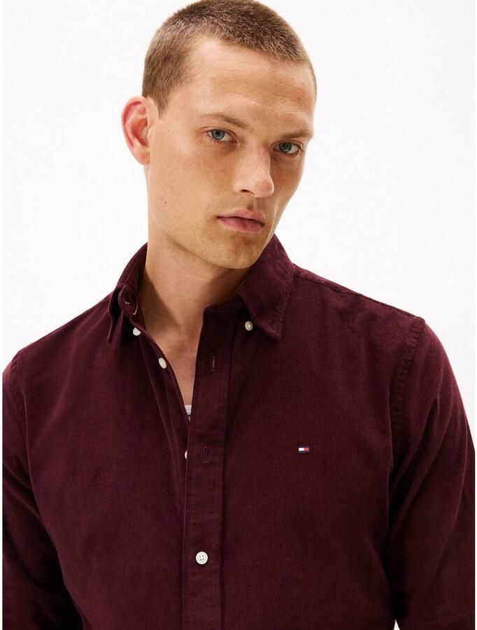Tommy Hilfiger Overhemd met lange mouwen SOLID CORDUROY SHIRT - Foto 2