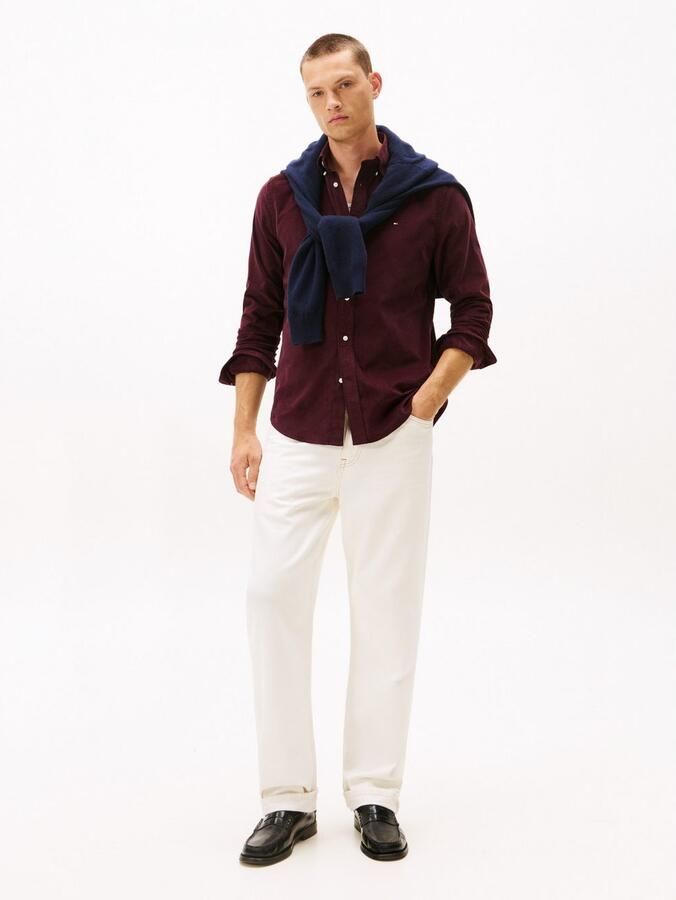 Tommy Hilfiger Overhemd met lange mouwen SOLID CORDUROY SHIRT - Foto 3
