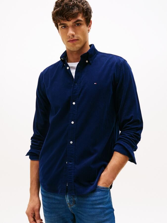 Tommy Hilfiger Overhemd met lange mouwen SOLID CORDUROY SHIRT - Foto 5
