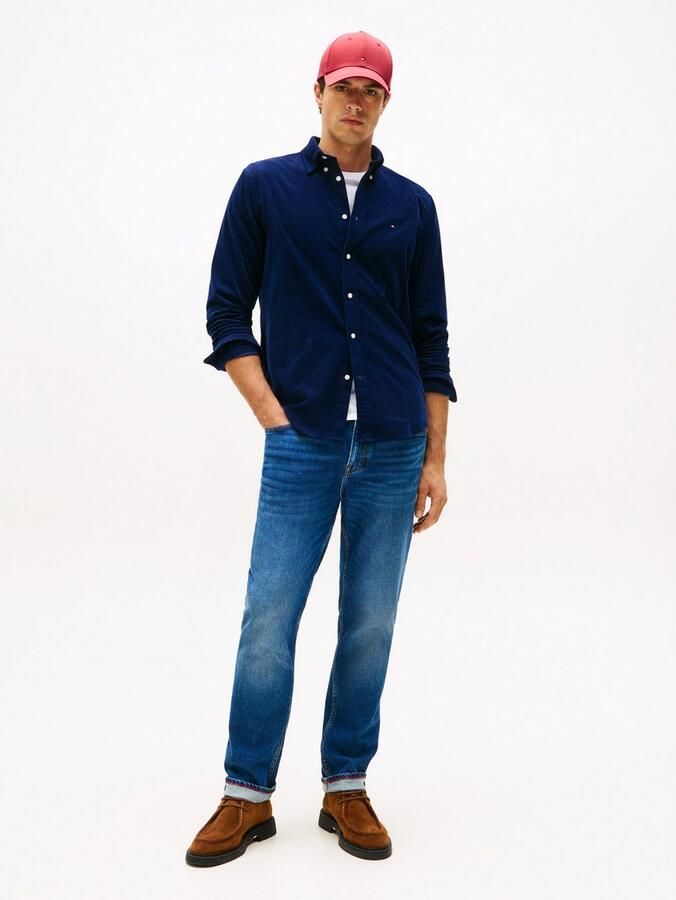 Tommy Hilfiger Overhemd met lange mouwen SOLID CORDUROY SHIRT - Foto 3