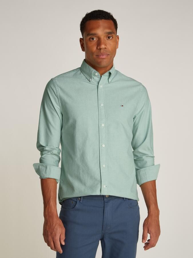 Tommy Hilfiger Overhemd met lange mouwen SOLID HERITAGE OXFORD RF SHIRT - Foto 11