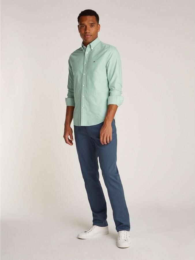 Tommy Hilfiger Overhemd met lange mouwen SOLID HERITAGE OXFORD RF SHIRT - Foto 6