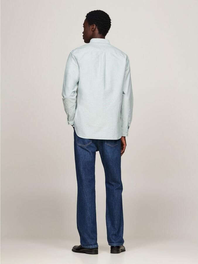 Tommy Hilfiger Overhemd met lange mouwen SOLID HERITAGE OXFORD RF SHIRT - Foto 7