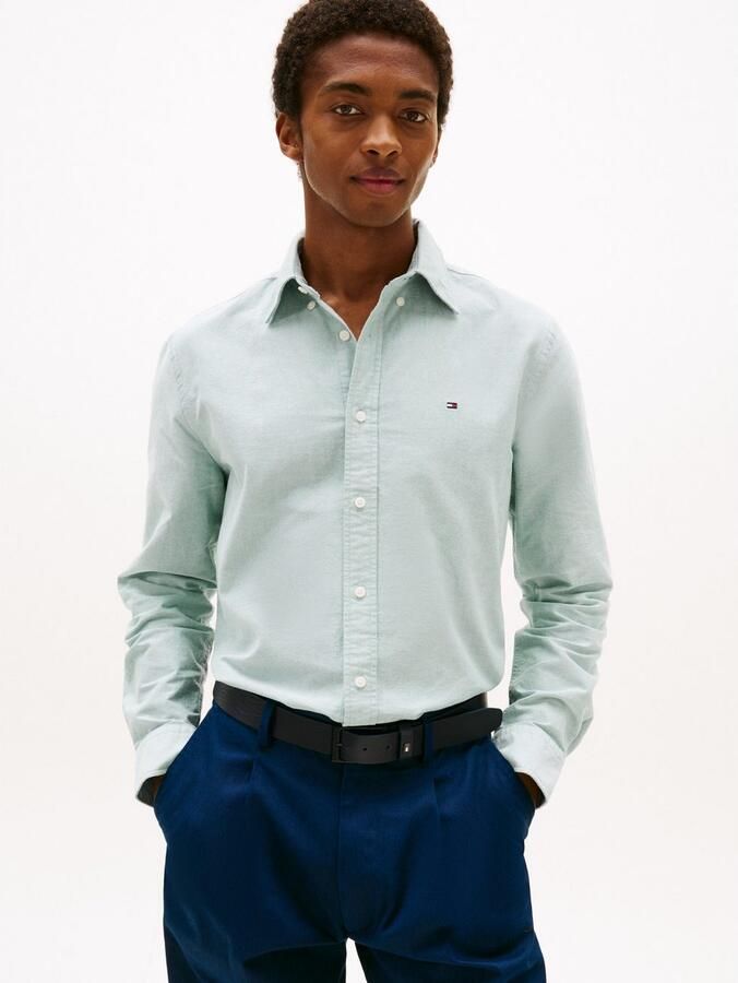 Tommy Hilfiger Overhemd met lange mouwen SOLID HERITAGE OXFORD RF SHIRT - Foto 10