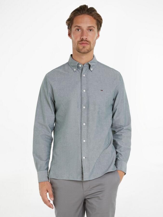 Tommy Hilfiger Overhemd met lange mouwen SOLID HERITAGE OXFORD RF SHIRT - Foto 11