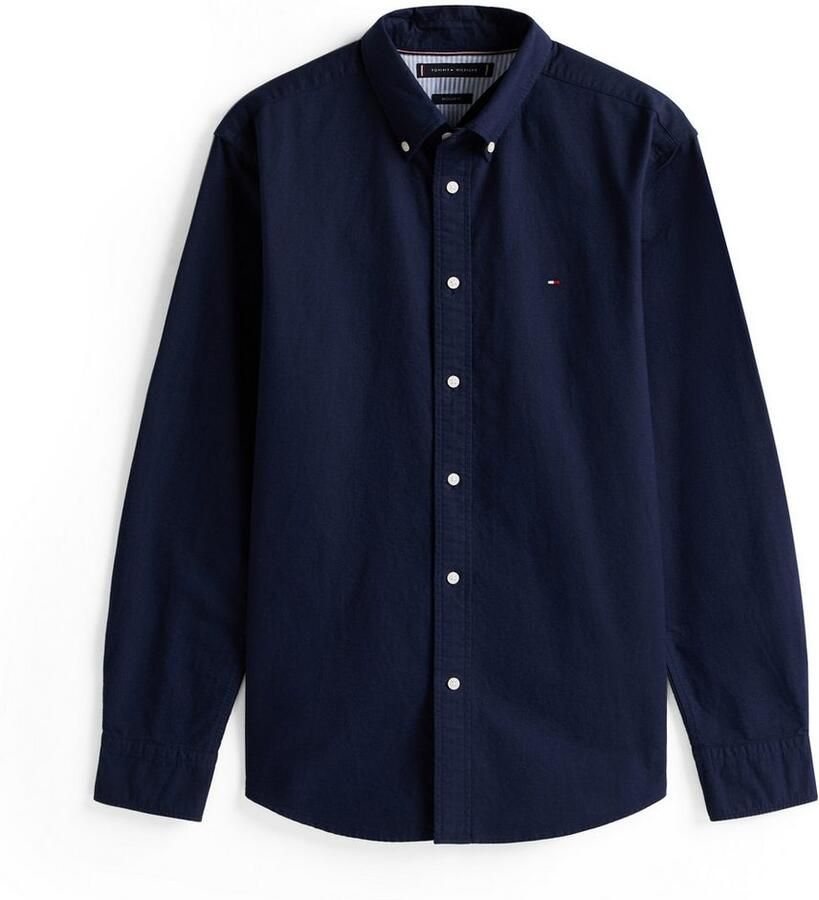 Tommy Hilfiger Overhemd met lange mouwen SOLID HERITAGE OXFORD RF SHIRT