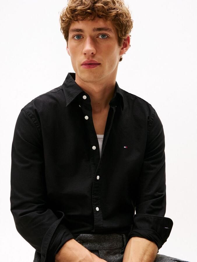 Tommy Hilfiger Overhemd met lange mouwen SOLID HERITAGE OXFORD RF SHIRT - Foto 2